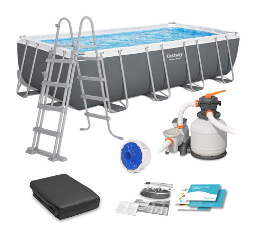 Басейн каркасний прямокутний 12в1 Bestway 56466N, 549 x 274 x 122 см Басейн каркасний прямокутний 12в1 Bestway 56466N, 549 x 274 x 122 см