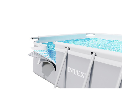 Басейн каркасний овальний 12в1 INTEX 26796, 503 x 274 x 122 см, сірий Басейн каркасний овальний 12в1 INTEX 26796, 503 x 274 x 122 см, сірий