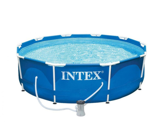 Каркасний басейн Metal Frame Pool Intex 28202 305 x 76см - синій