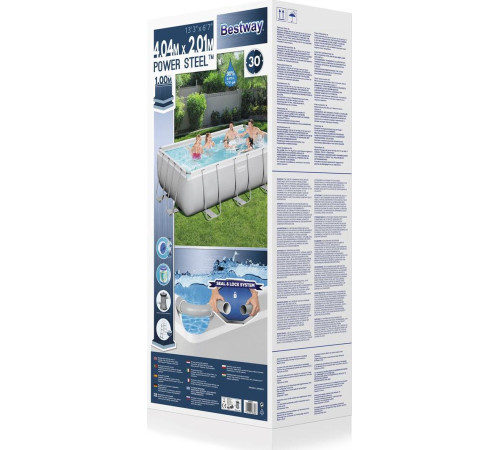 Басейн каркасний прямокутний Bestway, 404 x 201 x 100 см Басейн каркасний прямокутний Bestway, 404 x 201 x 100 см