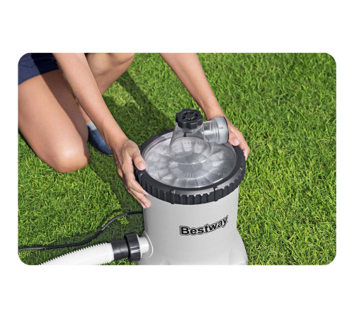 Насос для фільтрації басейну Bestway 58870 5678 л/год Насос для фільтрації басейну Bestway 58870 5678 л/год