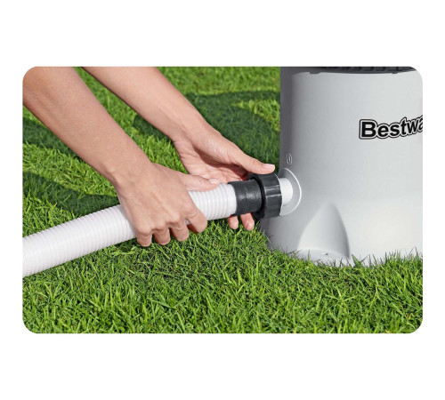 Насос для фільтрації басейну Bestway 58870 5678 л/год Насос для фільтрації басейну Bestway 58870 5678 л/год