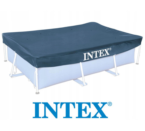 Накриття для каркасного басейну Intex 28039 460 x 226 см Накриття для каркасного басейну Intex 28039 460 x 226 см