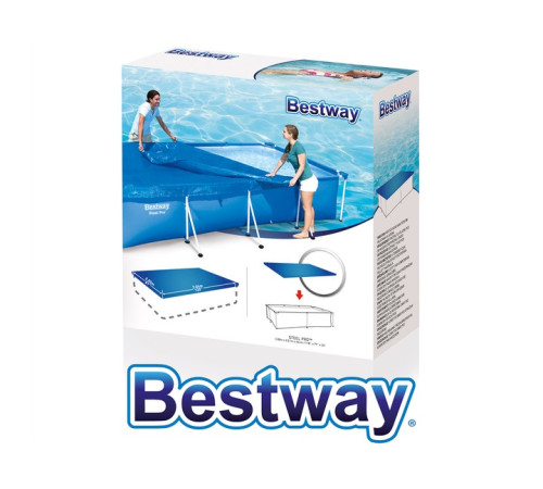 Накриття для каркасного басейну Bestway 58106 300 х 201 см