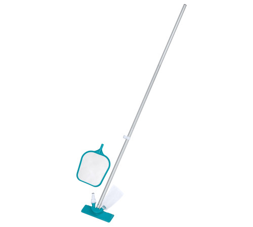 Zestaw do czyszczenia basenu kij 167cm + odkurzacz + siatka Bestway 58013