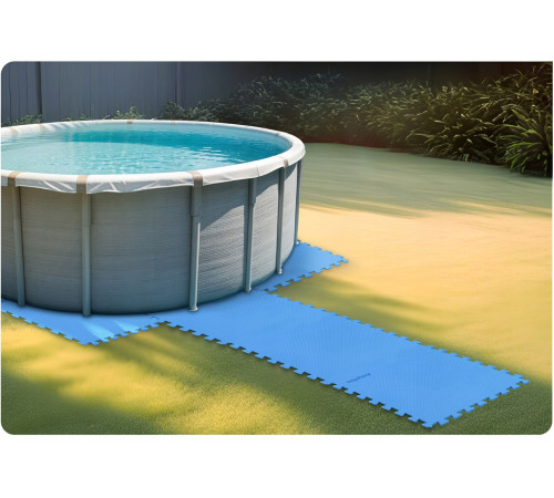 Килимок-пазл для басейну Dmuchane 650000 50 х 50 см 8 шт.