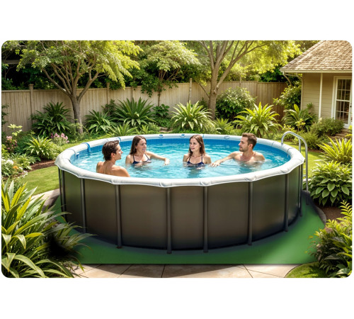 Килимок-пазл для басейну Dmuchane 650003 50 х 50 см 8 шт.