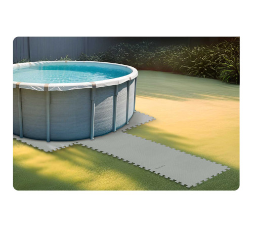 Mata piankowa pod basen puzzle 50 x 50 cm 8 szt