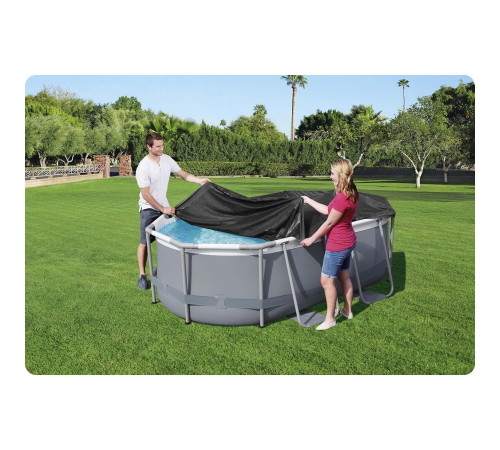 Накриття для каркасного басейну Bestway 58424 300 x 200 x 84 см Накриття для каркасного басейну Bestway 58424 300 x 200 x 84 см