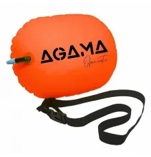 Плавальний буй Agama OPEN WATER 7 л - помаранчевий