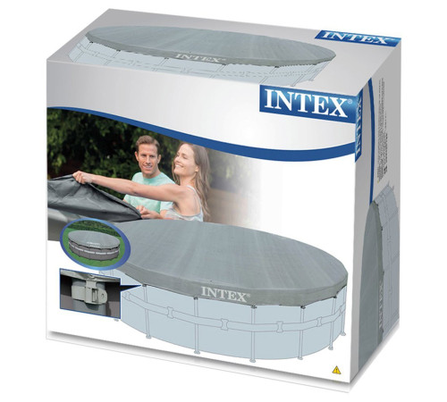 Накриття для каркасного басейну Intex 28040 488 см Накриття для каркасного басейну Intex 28040 488 см