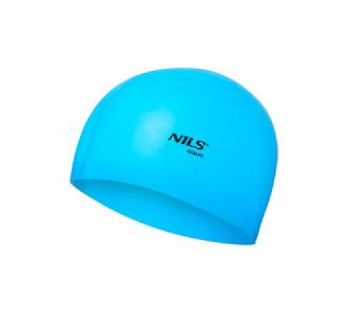 Шапочка для плавання NILS AQUA BL02 блакитна Шапочка для плавання NILS AQUA BL02 блакитна