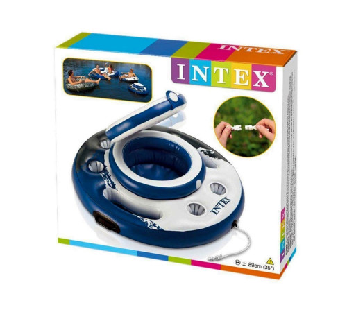 Великий плавучий холодильник для басейну INTEX 56822 діаметром 89 см Великий плавучий холодильник для басейну INTEX 56822 діаметром 89 см