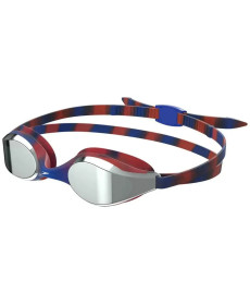 Окуляри для плавання дитячі Speedo HYPER FLYER MIRRORED, червоно-сині