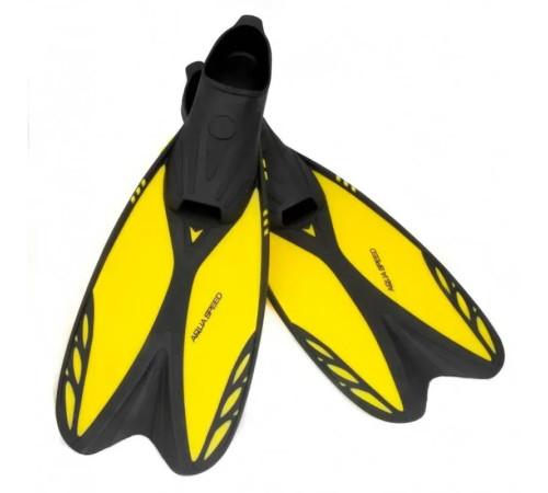 Ласти дитячі Aqua Speed VAPOR 6711, чорно-жовті