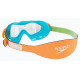 Окуляри-маска для плавання дитячі Speedo SEA SQUAD MASK JU, зелено-бірюзові