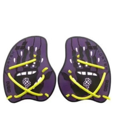 Лопатки для плавання Arena VORTEX EVOLUTION HAND PADDLE розмір L, фіолетово-жовтий