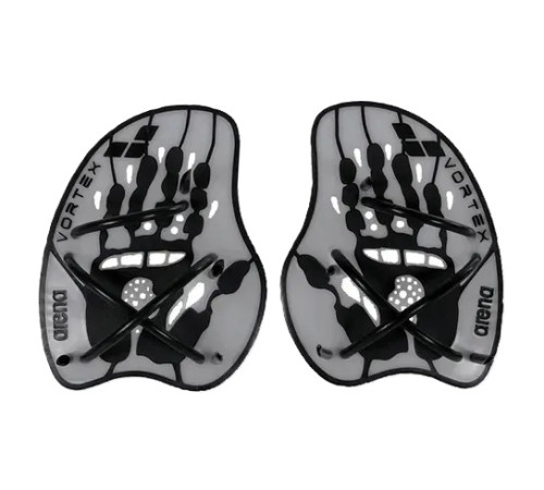Лопатки для плавання Arena VORTEX EVOLUTION HAND PADDLE розмір L, чорно-сірий