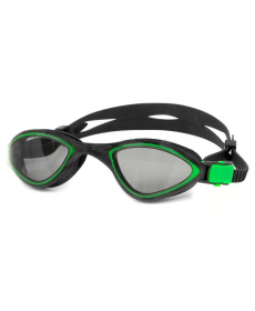 Окуляри для плавання Aqua Speed FLEX 6664, чорно-зелені