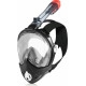 Повнолицьова маска Aqua Speed BRIZO 8742 розмір L/XL , чорний