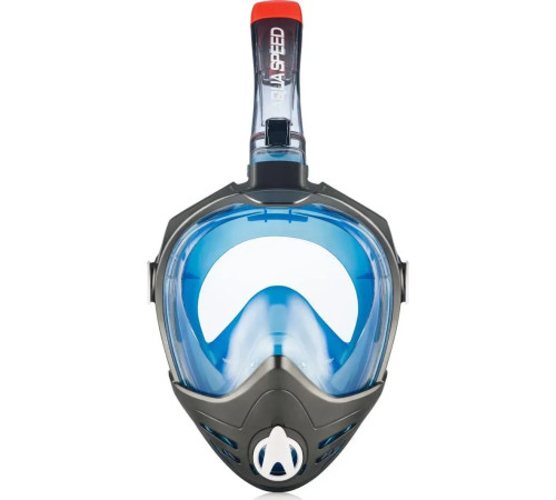 Повнолицьова маска Aqua Speed BRIZO 8739 розмір S/M, чорно-синя
