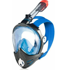 Повнолицьова маска Aqua Speed BRIZO 8739 розмір S/M, чорно-синя