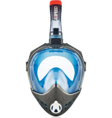 Повнолицьова маска Aqua Speed DRIFT 7090 розмір L/XL, чорно-синій