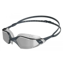 Окуляри для плавання Speedo AQUAPULSE PRO MIRROR GOG AU GREY/SILVER, чорно-сірі