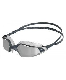 Окуляри для плавання Speedo AQUAPULSE PRO MIRROR GOG AU GREY/SILVER, чорно-сірі