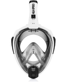 Повнолицьова маска Aqua Speed DRIFT 7087 розмір S/M, чорно-біла