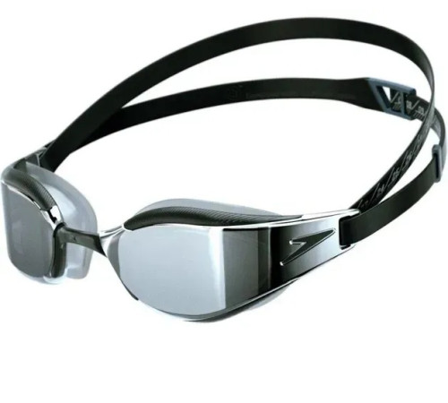 Окуляри для плавання Speedo FASTSKIN HYPER ELITE, чорно-срібні