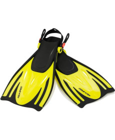 Ласти Aqua Speed WOMBAT, чорно-жовті