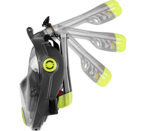 Повнолицьова маска Aqua Speed SPECTRA 2.0 9921 розмір L/XL, чорно-жовта