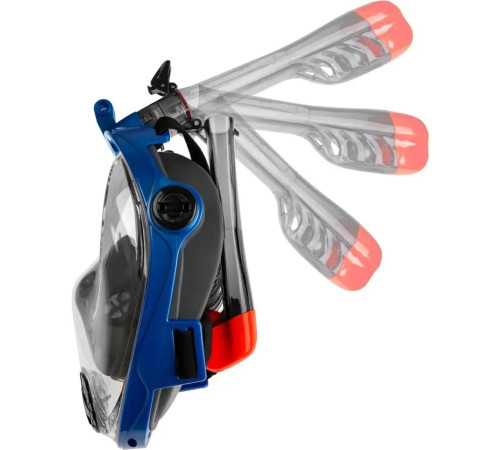 Повнолицьова маска Aqua Speed SPECTRA 2.0 9918 розмр L/XL, чорно-синя