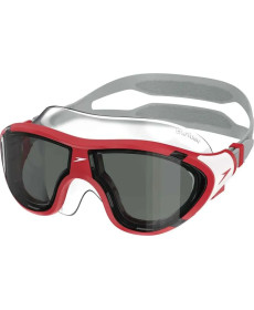 Окуляри для плавання Speedo JUNIOR BIOFUSE 2.0 MASK, червоно-сірі