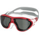 Окуляри для плавання Speedo JUNIOR BIOFUSE 2.0 MASK, червоно-сірі