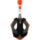 Повнолицьова маска Aqua Speed SPECTRA 2.0 9915 розмір S/M, чорно-оранжева
