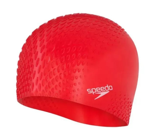 Шапка для плавання Speedo BUBBLE ACTIVE + CAP AU, червона