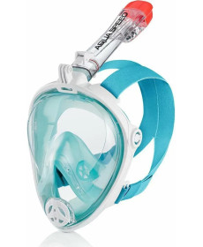 Повнолицьова маска Aqua Speed SPECTRA 2.0 7071 розмір S/M, блакитна