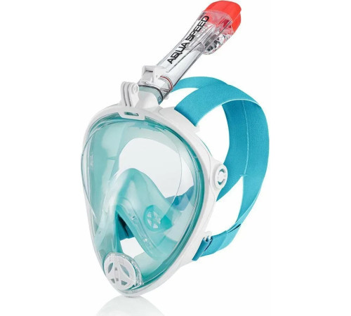 Повнолицьова маска Aqua Speed SPECTRA 2.0 7071 розмір S/M, блакитна