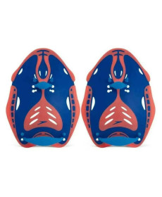 Лопатки для плавання Speedo BIOFUSE POWER PADDLE AU розмір M, синьо-оранжевий