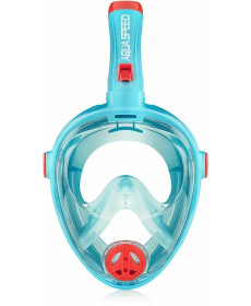 Повнолицьова маска дитяча Aqua Speed SPECTRA 2.0 KID 7083 розмір L, бірюзова