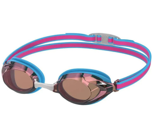 Окуляри для плавання дитячі Speedo JUNIOR VANQUISHER 3.0 MIRROR, рожеві