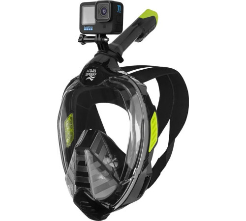 Повнолицьова маска Aqua Speed VEIFA ZX 9857 розмір S/M, чорний