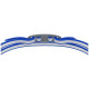 Окуляри для плавання дитячі Speedo JUNIOR VANQUISHER 3.0, біло-синій
