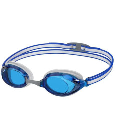 Окуляри для плавання дитячі Speedo JUNIOR VANQUISHER 3.0, біло-синій