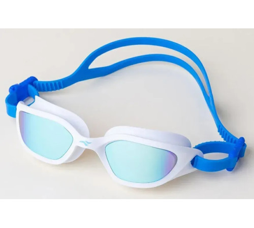 Окуляри для плавання Aqua Speed ECLIPSE MIRROR 61414, біло-блакитні