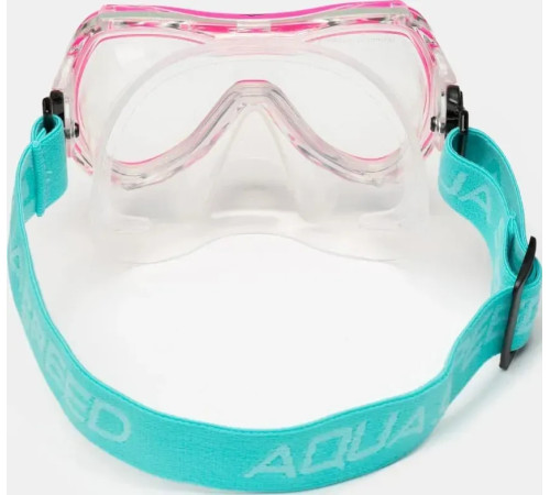 Маска для дайвінгу Aqua Speed ALIZE FS 62933, рожево-бірюзова