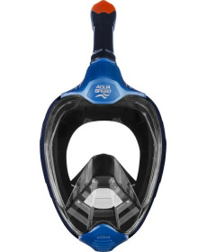 Повнолицьова маска Aqua Speed VEIFA ZX 9856 розмір S/M, чорно-оранжева