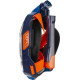 Повнолицьова маска Aqua Speed VEIFA ZX 9856 розмір S/M, чорно-оранжева